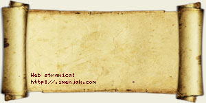 Jelena Srdanović vizit kartica